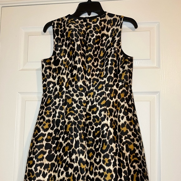 J.Crew Leopard Print Sleeveless Dress Size 2. - Picture 2 of 10
